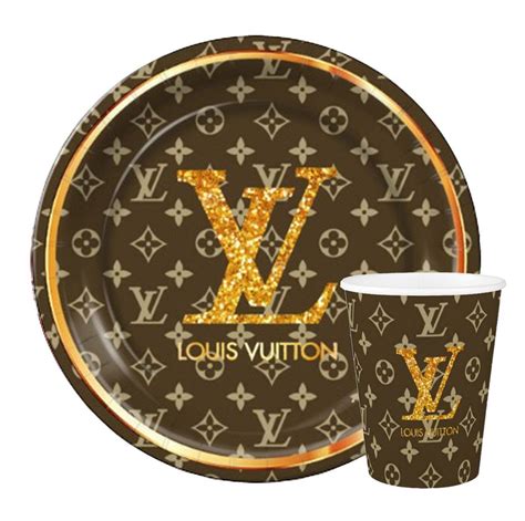 louis vuitton birthday plates|royal copenhagen Louis Vuitton plate.